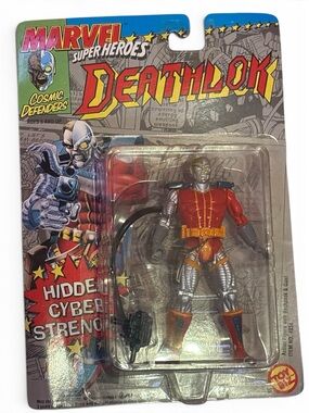 1992 Toy Biz Marvel Super Heroes Deathlok Action Figure (Sealed)